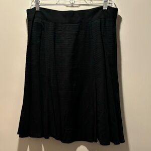 Black Swing Skirt is Perfect for Spring